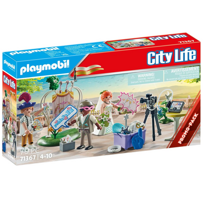 Playmobil 71367 - City Life - Hochzeits Fotobox Hochzeitsfeier