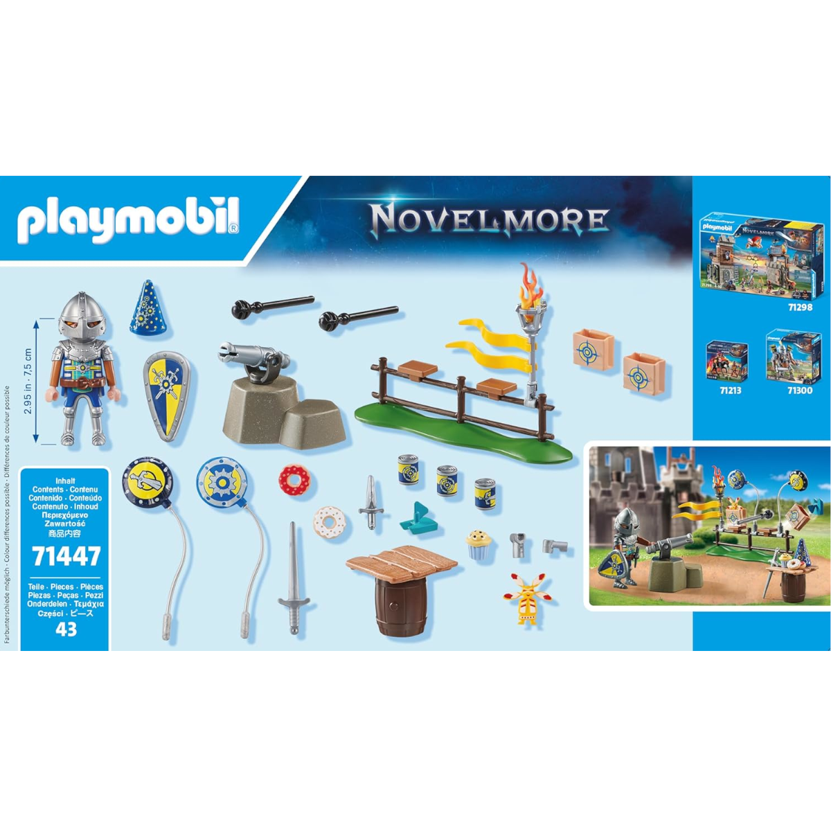 Playmobil 71447 - Novelmore - Rittergeburtstag - Geschenkset