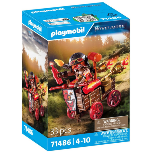 Playmobil 71486 - Novelmore - Kahbooms Rennwagen Ritter