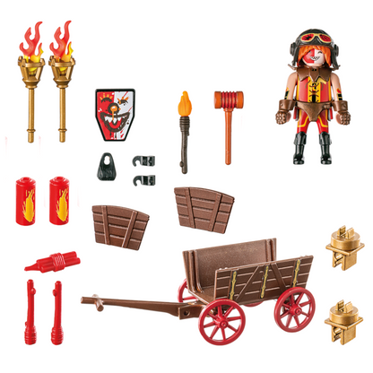 Playmobil 71486 - Novelmore - Kahbooms Rennwagen Ritter