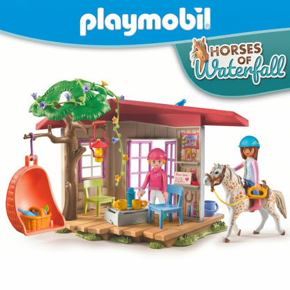 Playmobil 71638 - Horses of Waterfall - Geheimes Clubhaus für Pferdefans