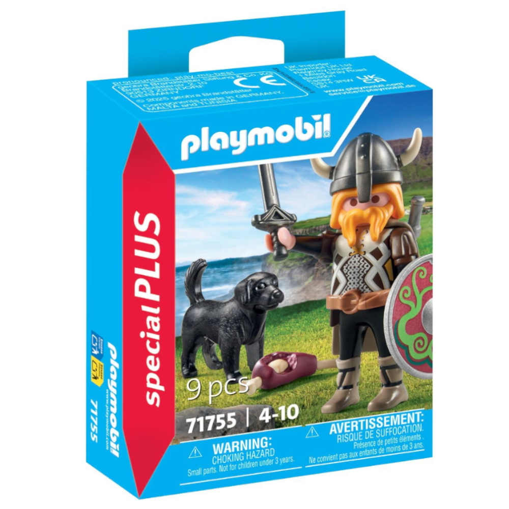 Playmobil 71755 - Wikinger mit Wachhund - Ritterkämpfe