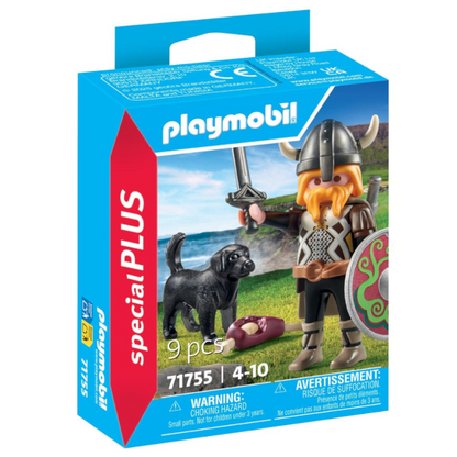 Playmobil 71755 - Wikinger mit Wachhund - Ritterkämpfe