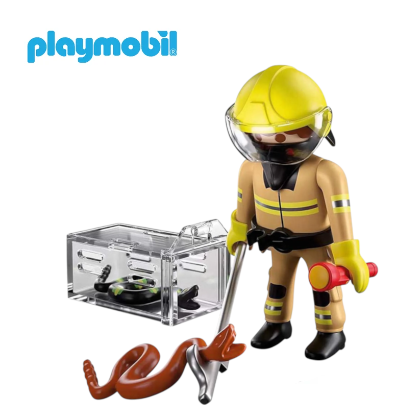 Playmobil 71882 - Feuerwehrmann fängt giftige Schlange