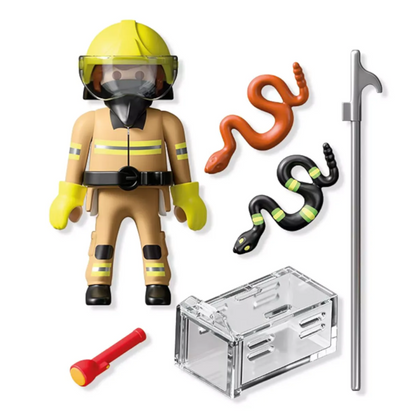 Playmobil 71882 - Feuerwehrmann fängt giftige Schlange