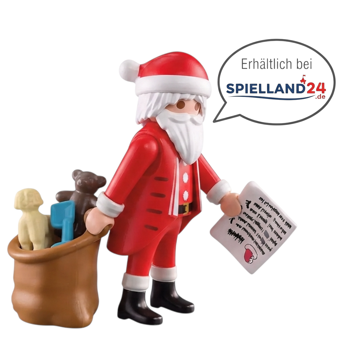 Playmobil 71883 - Weihnachtsmann mit Jutesack voller Geschenke
