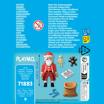 Playmobil 71883 - Weihnachtsmann mit Jutesack voller Geschenke