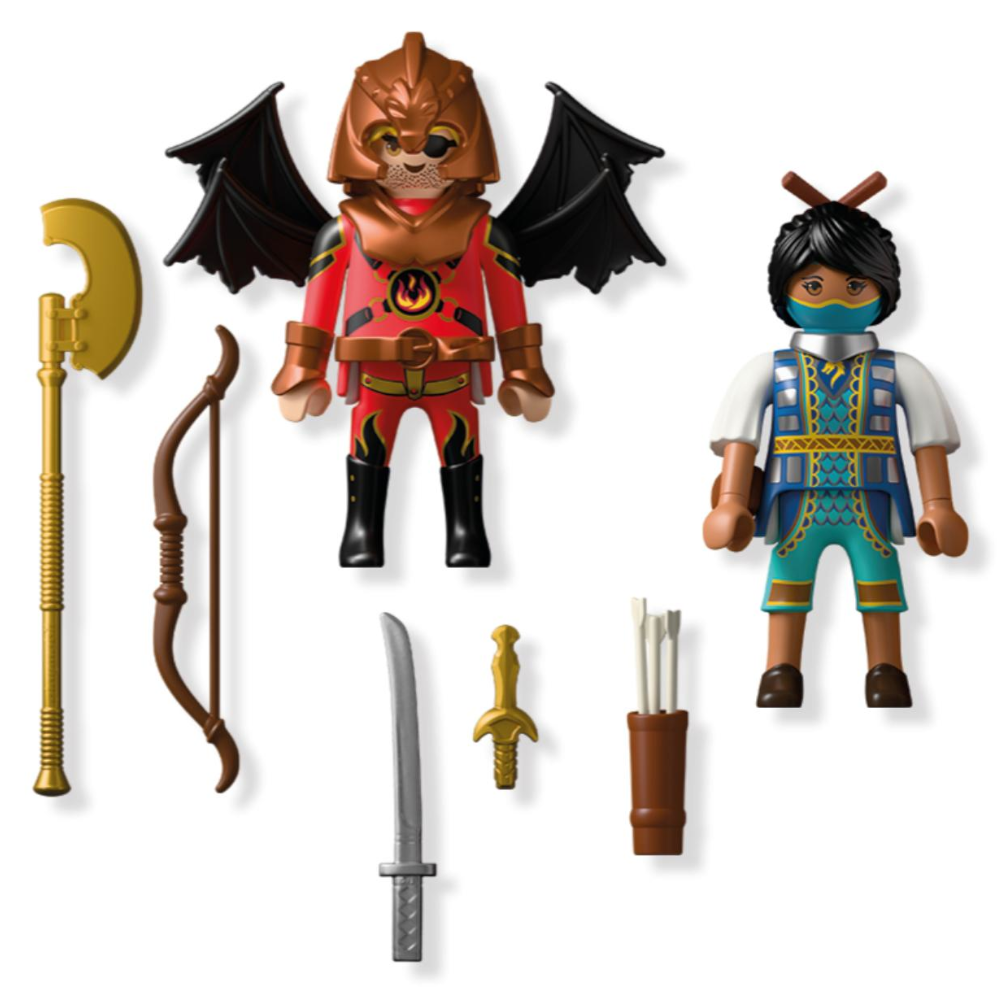 Playmobil 71884 - DuoPack - Novelmore vs. Burnham Duell