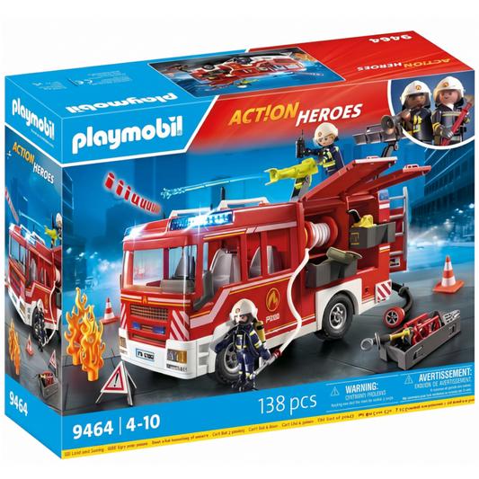 Playmobil 9464 - Action Heroes - Feuerwehr-Rüstfahrzeug mit Licht und Sound