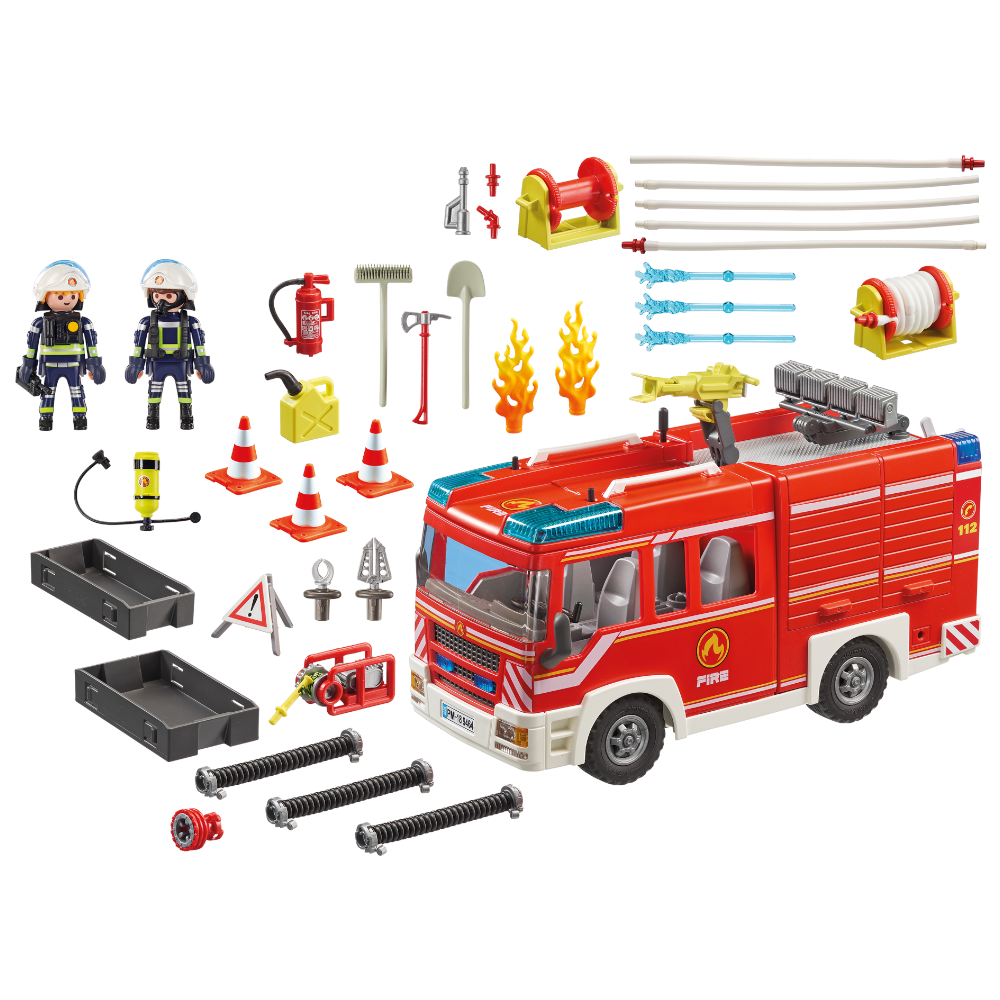 Playmobil 9464 - Action Heroes - Feuerwehr-Rüstfahrzeug mit Licht und Sound