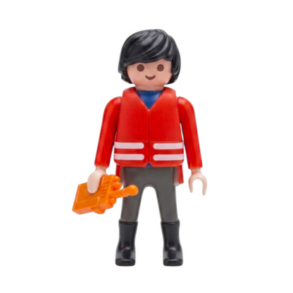 Playmobil 9800 - City Action - Bagger mit Räumschild Baustelle