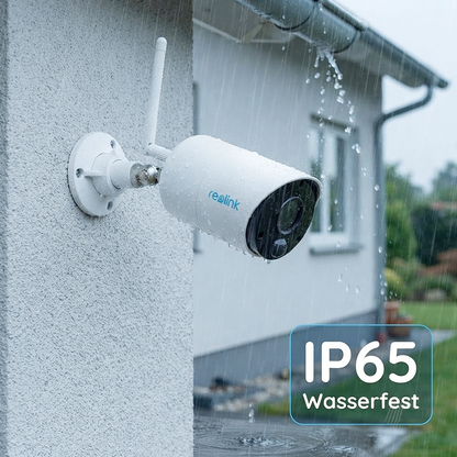 Reolink Argus Eco Überwachungskamera Akku WLAN IP65 Wetterfest Außenkamera