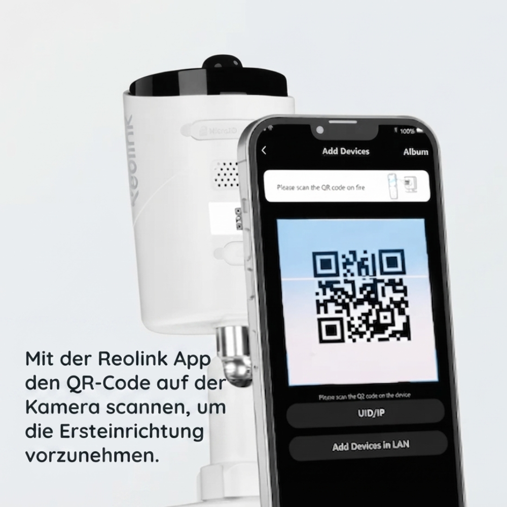 Reolink Argus Eco Überwachungskamera Akku WLAN IP65 Wetterfest Außenkamera