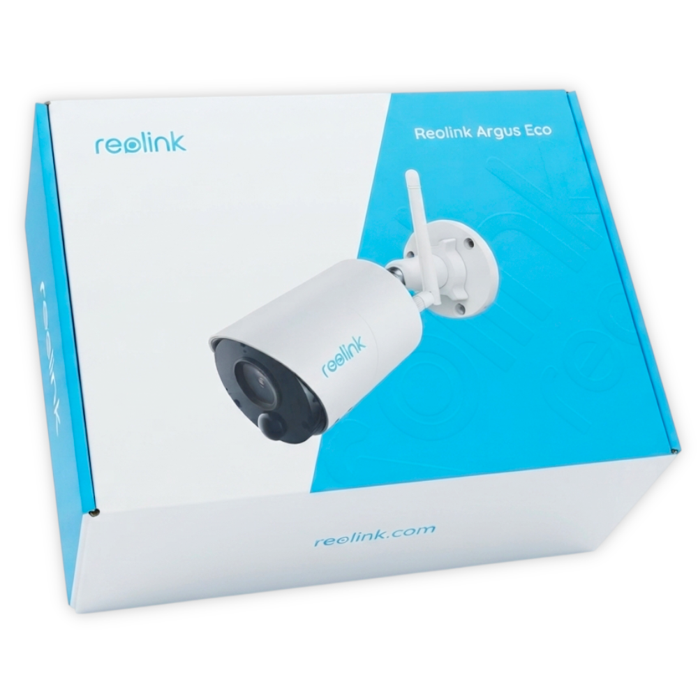 Reolink Argus Eco Überwachungskamera Akku WLAN IP65 Wetterfest Außenkamera
