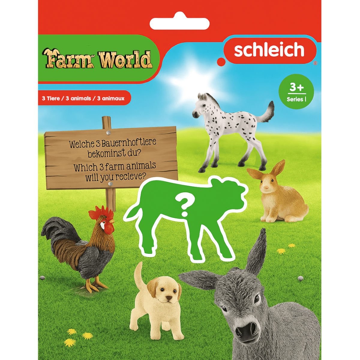 Schleich Überraschungstüte Series 1  - Bauernhoftiere (10164601)