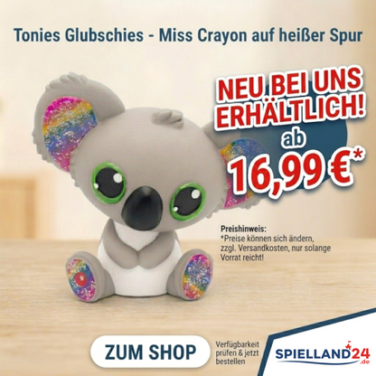 Tonies Figur Hörspiel: Die Glubschis: Miss Crayon auf heißer Spur bei SpielLand24.de ab 16,99 EUR