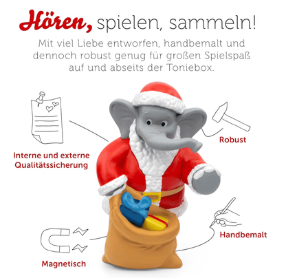 Tonies Figur Hörspiel: Benjamin Blümchen als Weihnachtsmann