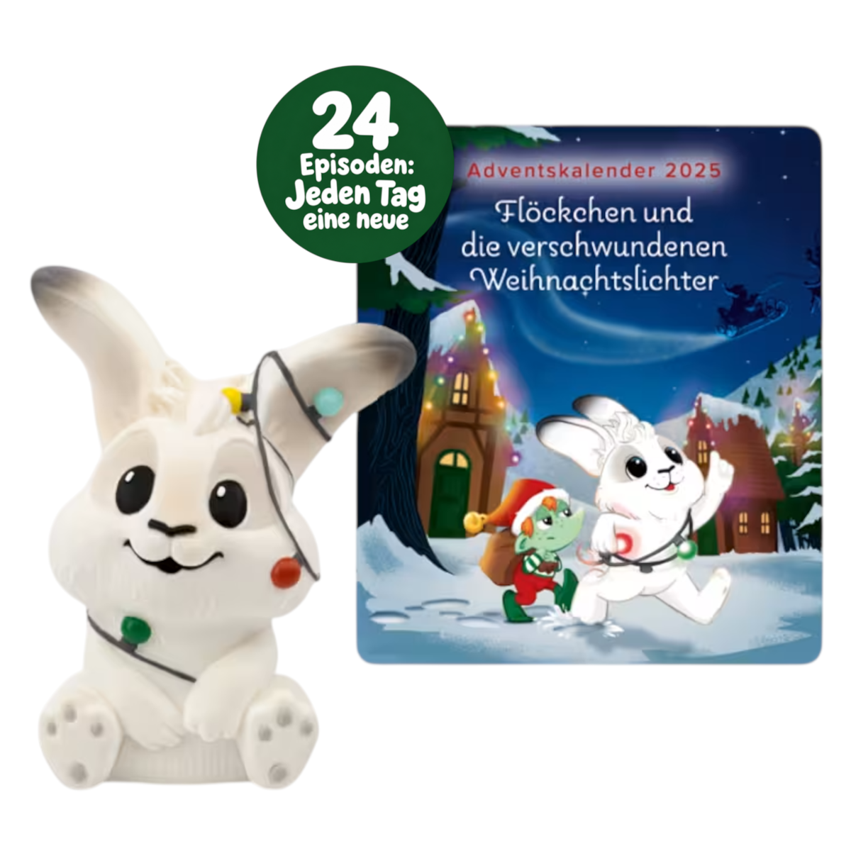 Tonies Adventskalender 2025 - Flöckchen und die verschwundenen Weihnachtslichter