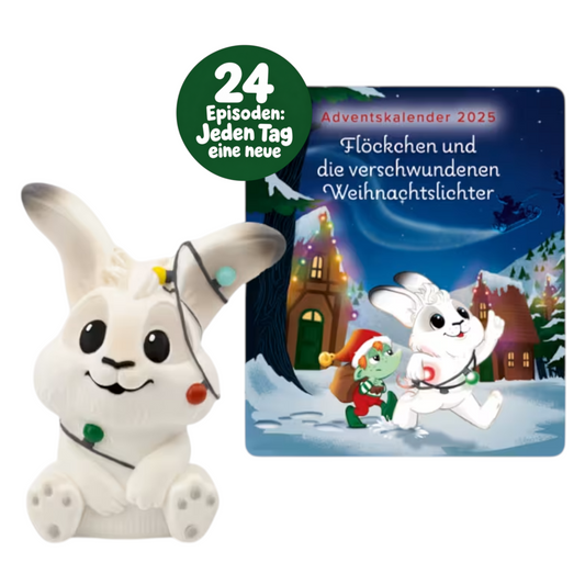 Tonies Adventskalender 2025 - Flöckchen und die verschwundenen Weihnachtslichter