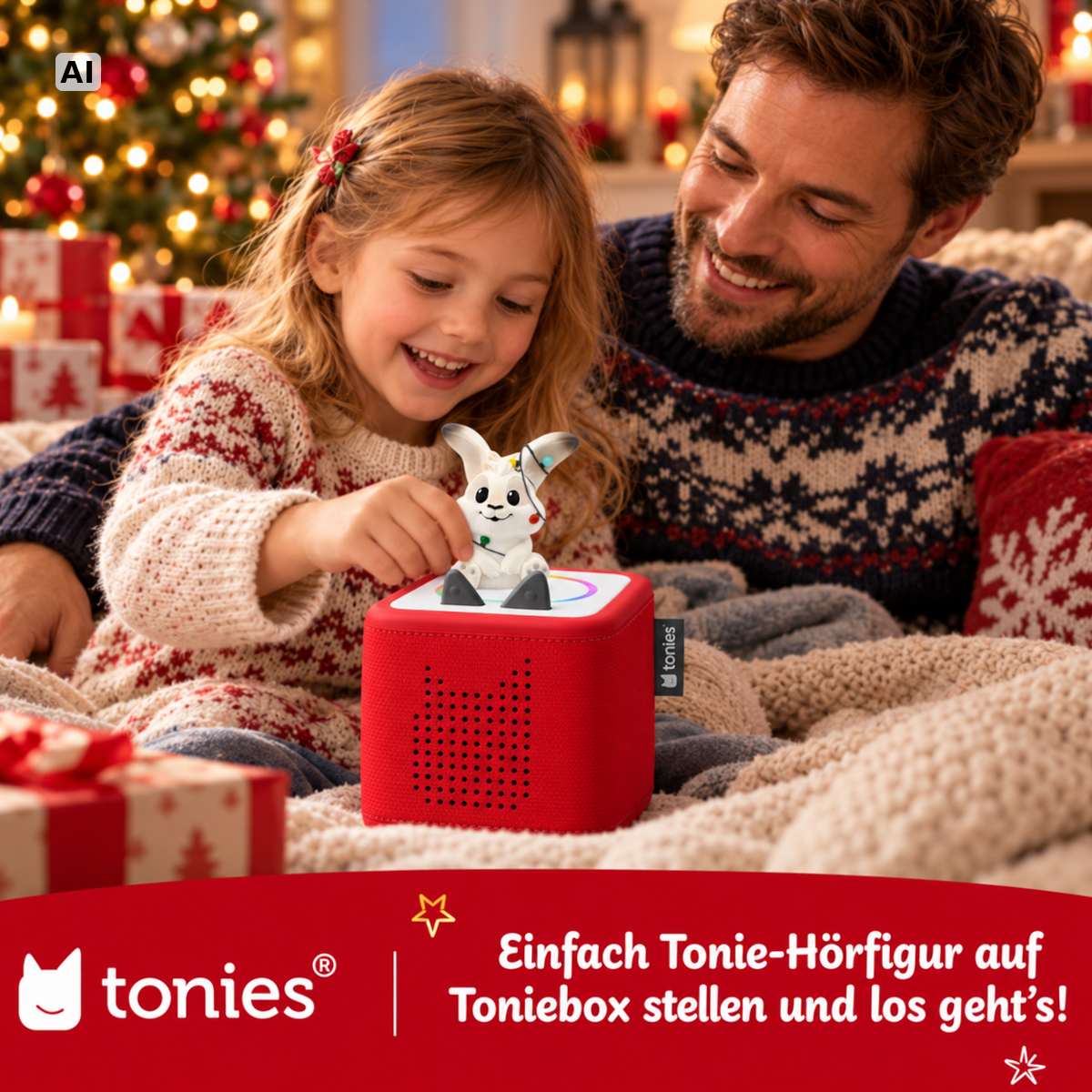Tonies Adventskalender 2025 - Flöckchen und die verschwundenen Weihnachtslichter