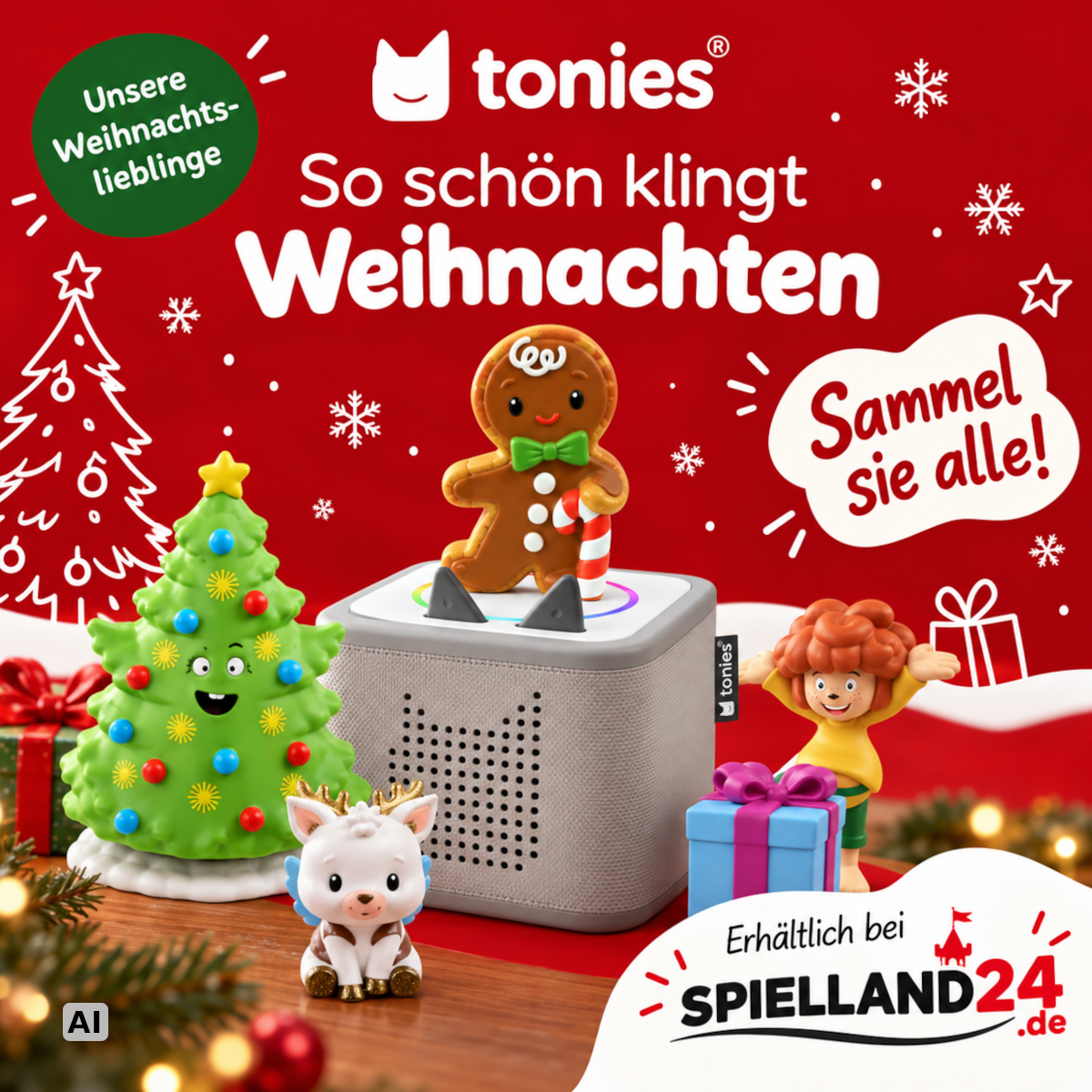 Tonies Figur Hörspiel: Nico Sternbaum: Schüttel den Weihnachtsbaum