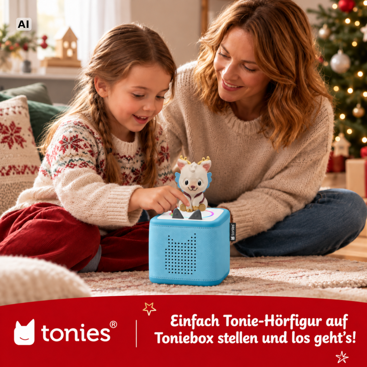 Tonies Figur Hörspiel: Milas Weihnachtsreise - Adventskalender 2026