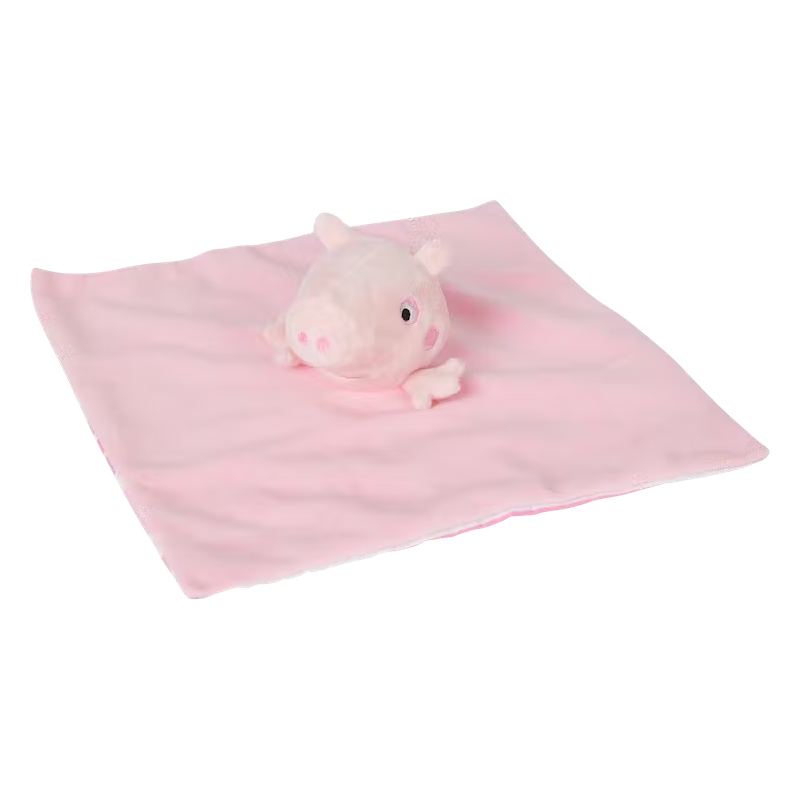Peppa Pig Schmusetuch Schnuffeltuch Rosa Kuscheltier Babyspielzeug